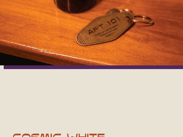 Cosmic White APT 101 cocktail