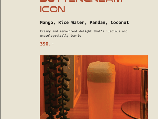 BUTTERCREAM ICON & PRIMROSE GLOW APT 101 cocktail