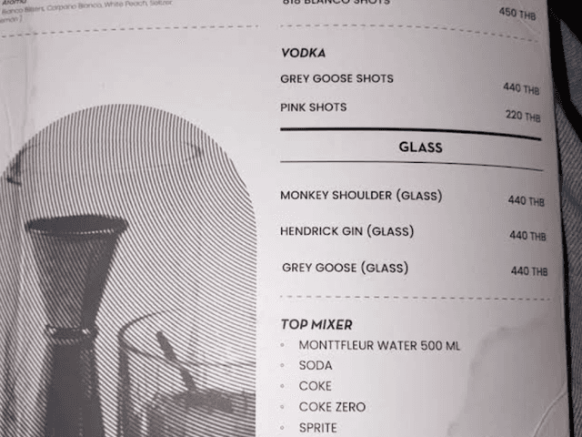 Bottles & By Glass GOT BKK