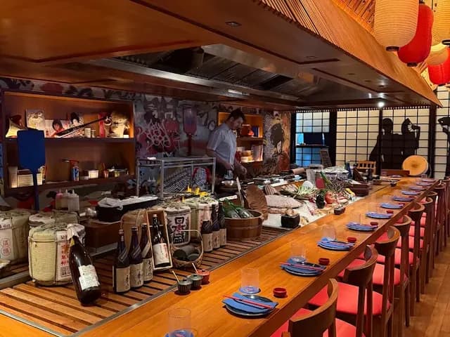 yankii robatayaki bar chef table